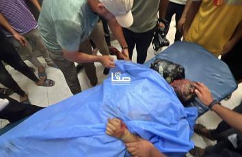 استشهاد حذيفة كوارع جرّاء قصف إسرائيلي استهدف دراجة في محيط مبنى الهلال الأحمر بحيّ الأمل غربي خانيونس جنوبي قطاع غزة