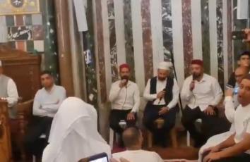 الاحتفال بذكرى المولد النبوي في المسجد الأقصى