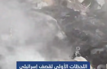 اللحظات الأولى لاستهداف طائرات الاحتلال سيارة في حي تل الهوا بمدينة غزة واستشهاد 3 مواطنين داخلها
