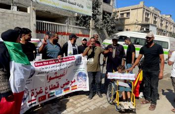 جرحى ومرضى غزة يطالبون بحقهم في السفر للعلاج
