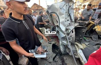 شهيدان ومصابون جراء استهداف طائرات الاحتلال سيارة قرب "كيرفور" بحي تل الهوا جنوب غربي مدينة غزة