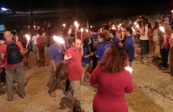 جانب من المظاهرة