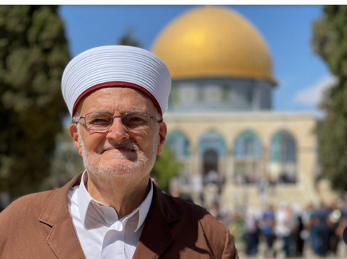 عكرمة صبري يستنكر قرار الاحتلال بمنعه من دخول الأقصى