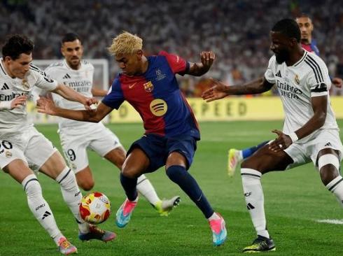 الكلاسيكو 2026 - تشكيل برشلونة وريال مدريد والقنوات الناقلة