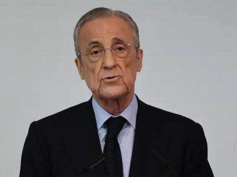 رئيس نادي ريال مدريد فلورنتينو بيريز