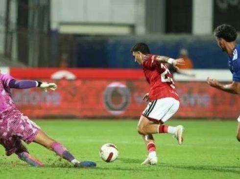 جانب من المباراة