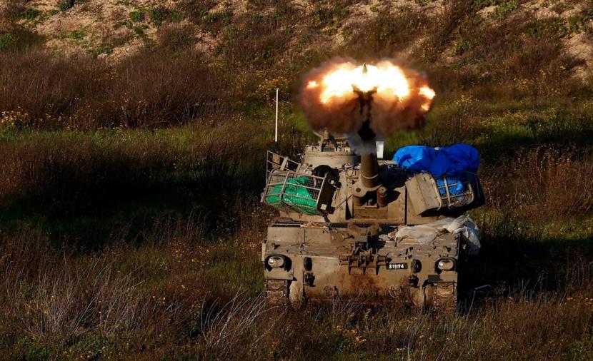 حزب الله يستهدف مدفعًا إسرائيليًا جنوبي لبنان