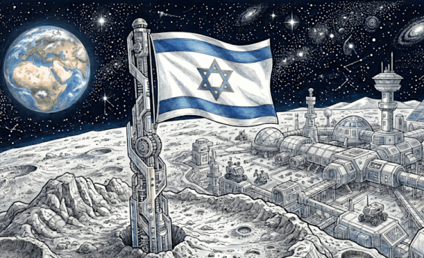 التوسع الاستيطاني الإسرائيلي يتجاوز أراضي الضفة إلى القمر