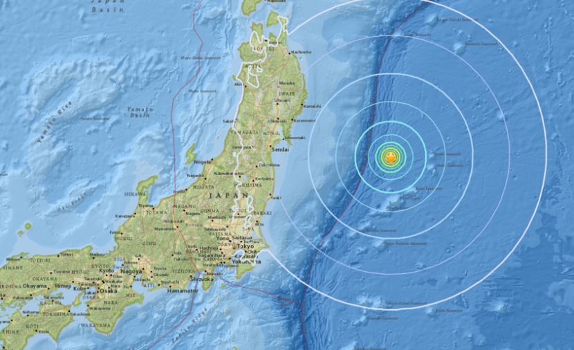 زلزال بقوة 6.2 درجة يضرب جزءا من شمال اليابان