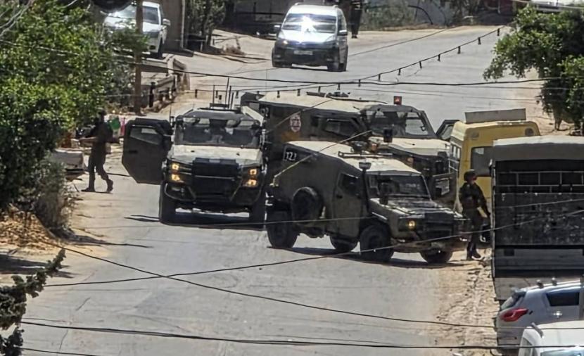 إصابة مواطنين واعتقال 17 آخرين باقتحام الاحتلال عقابا شمال طوباس