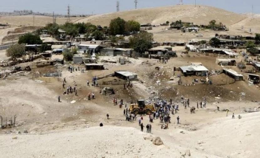 "البيدر": قرار إخلاء الخان الأحمر إعلان حرب