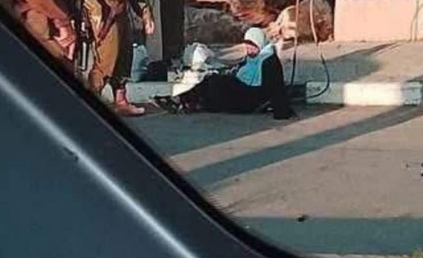 جنود الاحتلال ينكلون بسيدة أثناء احتجازها في ترمسعيا