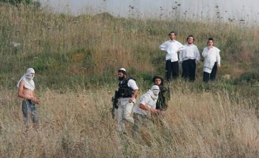 إصابة مواطنين باعتداء مستوطنين عليهما شرق سلفيت