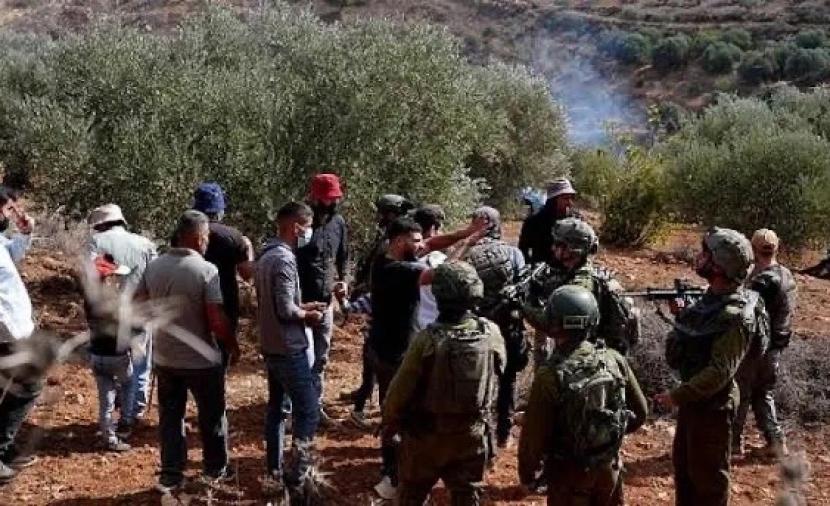 هيئة: 7 اعتداءات للاحتلال والمستوطنين على المزارعين بالضفة