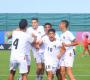 فرحة المنتخب بالفوز