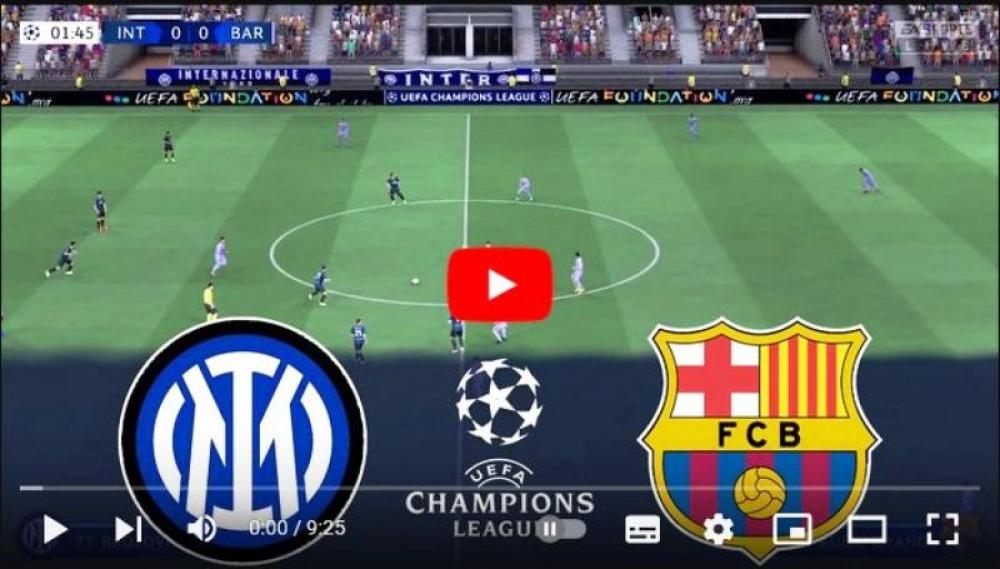 ملخص مباراة برشلونة ضد انتر ميلان كامل في أبطال أوروبا يوتيوب | صفا