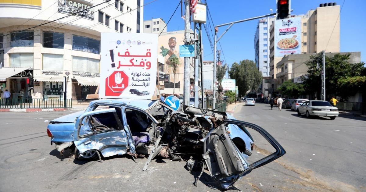 المرور بغزة إصابة واحدة في 4 حوادث سير خلال 24 ساعة صفا